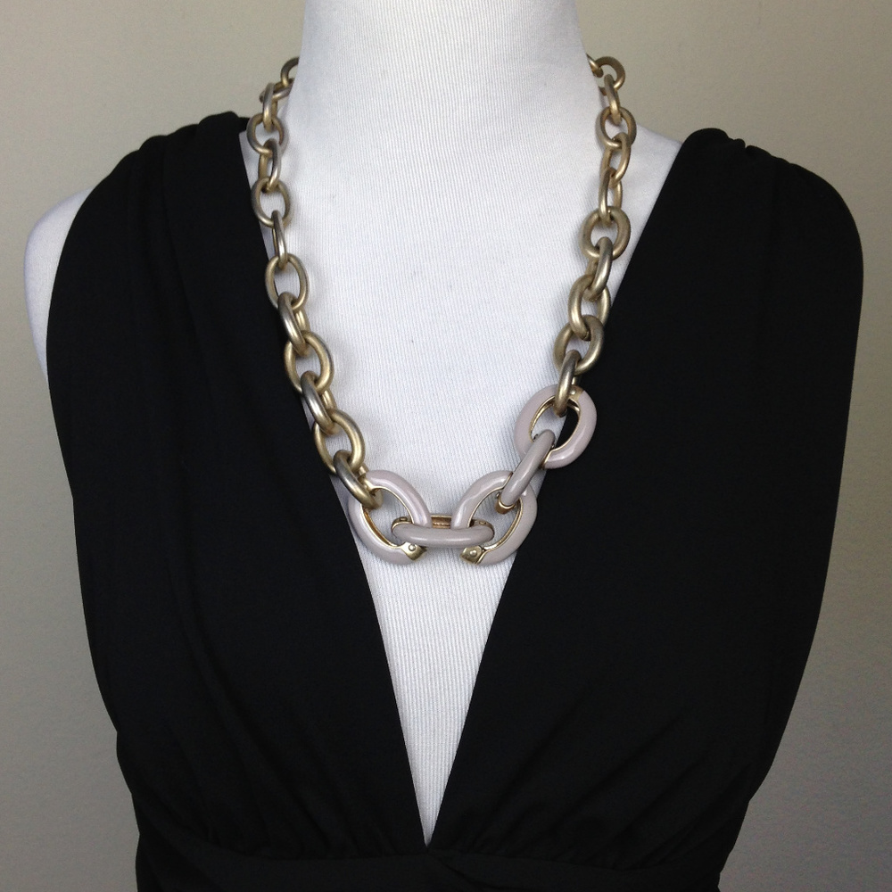 Ann Taylor Loft Chain-Link Necklace